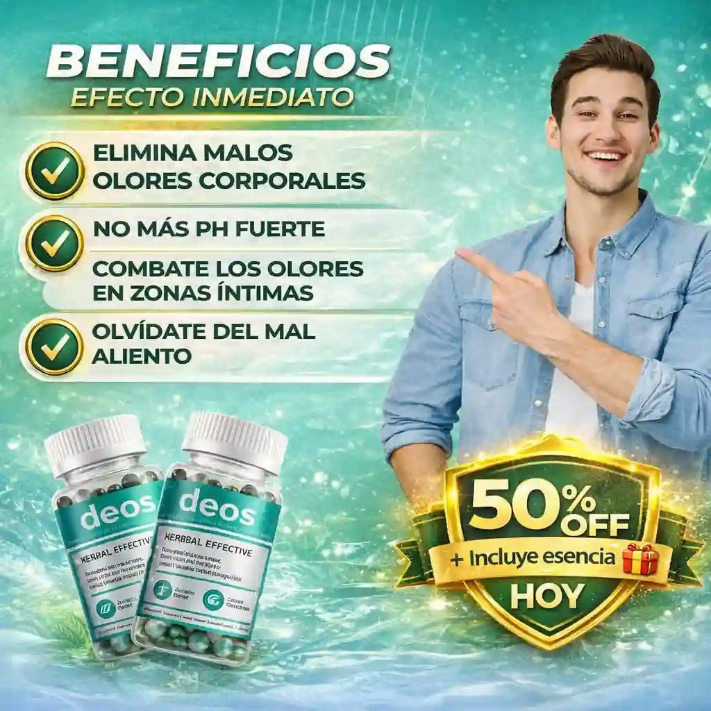 Original DEOS | COMBO Anti-Olor Definitivo