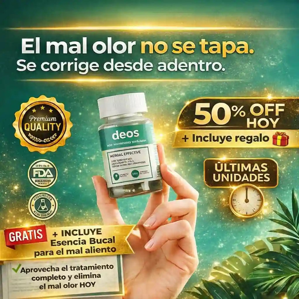 Original DEOS | COMBO Anti-Olor Definitivo